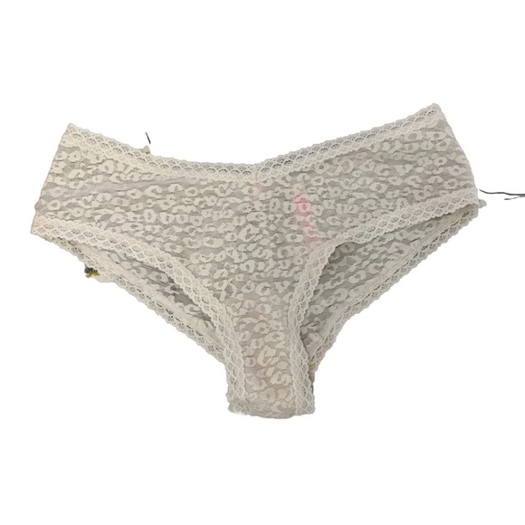 PINK Victoria's Secret Bridal White Cheeky Panty - Picture 1 of 3